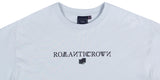 ロマンティッククラウン(ROMANTIC CROWN) RMTCRW LOGO TEE_SKY BLUE