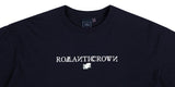 ロマンティッククラウン(ROMANTIC CROWN) RMTCRW LOGO TEE_NAVY