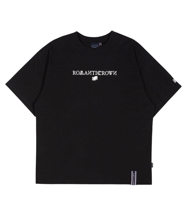 ロマンティッククラウン(ROMANTIC CROWN) RMTCRW LOGO TEE_BLACK