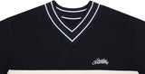 ロマンティッククラウン(ROMANTIC CROWN) PERFECT GAME V NECK JERSEY_NAVY