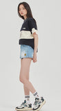 ロマンティッククラウン(ROMANTIC CROWN) PERFECT GAME V NECK JERSEY_NAVY