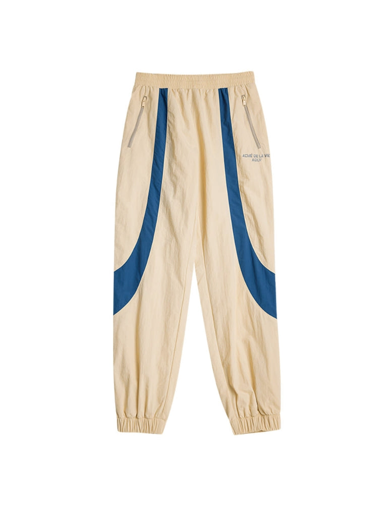 アクメドラビ(acme' de la vie) ADLV RETRO TRACK PANTS BEIGE