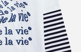 アクメドラビ(acme' de la vie) ADLV STRIPE LAYERED LONG SLEEVE T-SHIRT WHITE