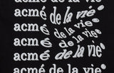 アクメドラビ(acme' de la vie) ADLV STRIPE LAYERED LONG SLEEVE T-SHIRT BLACK