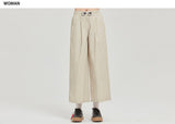 ロマンティッククラウン(ROMANTIC CROWN) WIDE FIT EASY PANTS_OATMEAL