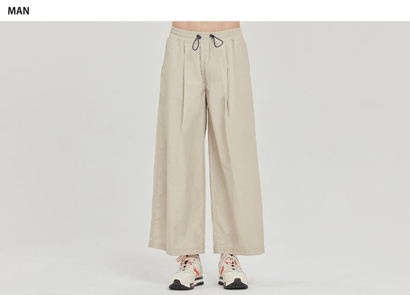 ロマンティッククラウン(ROMANTIC CROWN) WIDE FIT EASY PANTS_OATMEAL