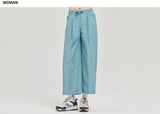 ロマンティッククラウン(ROMANTIC CROWN) WIDE FIT EASY PANTS_LIGHT BLUE