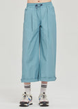 ロマンティッククラウン(ROMANTIC CROWN) WIDE FIT EASY PANTS_LIGHT BLUE