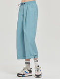 ロマンティッククラウン(ROMANTIC CROWN) WIDE FIT EASY PANTS_LIGHT BLUE