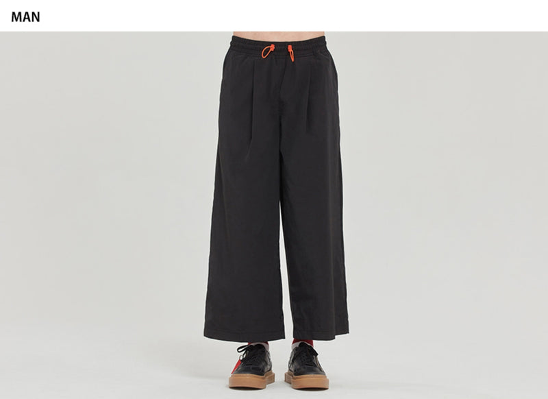 ロマンティッククラウン(ROMANTIC CROWN) WIDE FIT EASY PANTS_BLACK