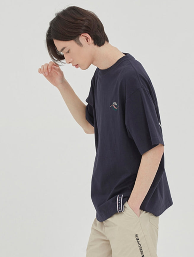 ロマンティッククラウン(ROMANTIC CROWN) FRIDAY STADIUM TEE_NAVY