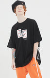 ベドインベド(BADINBAD) SIGNATURE LOGO TEE_BLACK