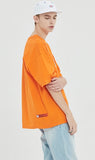 ベドインベド(BADINBAD) SIGNATURE LOGO TEE_ORANGE