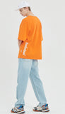 ベドインベド(BADINBAD) SIGNATURE LOGO TEE_ORANGE