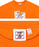 ベドインベド(BADINBAD) SIGNATURE LOGO TEE_ORANGE