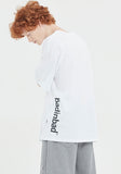 ベドインベド(BADINBAD) SIGNATURE LOGO TEE_WHITE