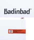 ベドインベド(BADINBAD) SIGNATURE LOGO TEE_WHITE