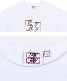 ベドインベド(BADINBAD) SIGNATURE LOGO TEE_WHITE