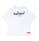 ベドインベド(BADINBAD) HAND DRAWING GRAPHIC TEE_WHITE