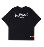 ベドインベド(BADINBAD) HAND DRAWING GRAPHIC TEE_BLACK