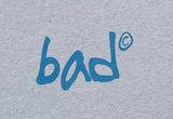 ベドインベド(BADINBAD) HAND DRAWING GRAPHIC TEE_BLUE GREY