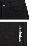 ベドインベド(BADINBAD) WELTING PANTS_BLACK