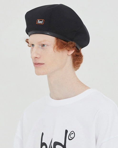 ベドインベド(BADINBAD) GOOD STUDENT BERET_BLACK