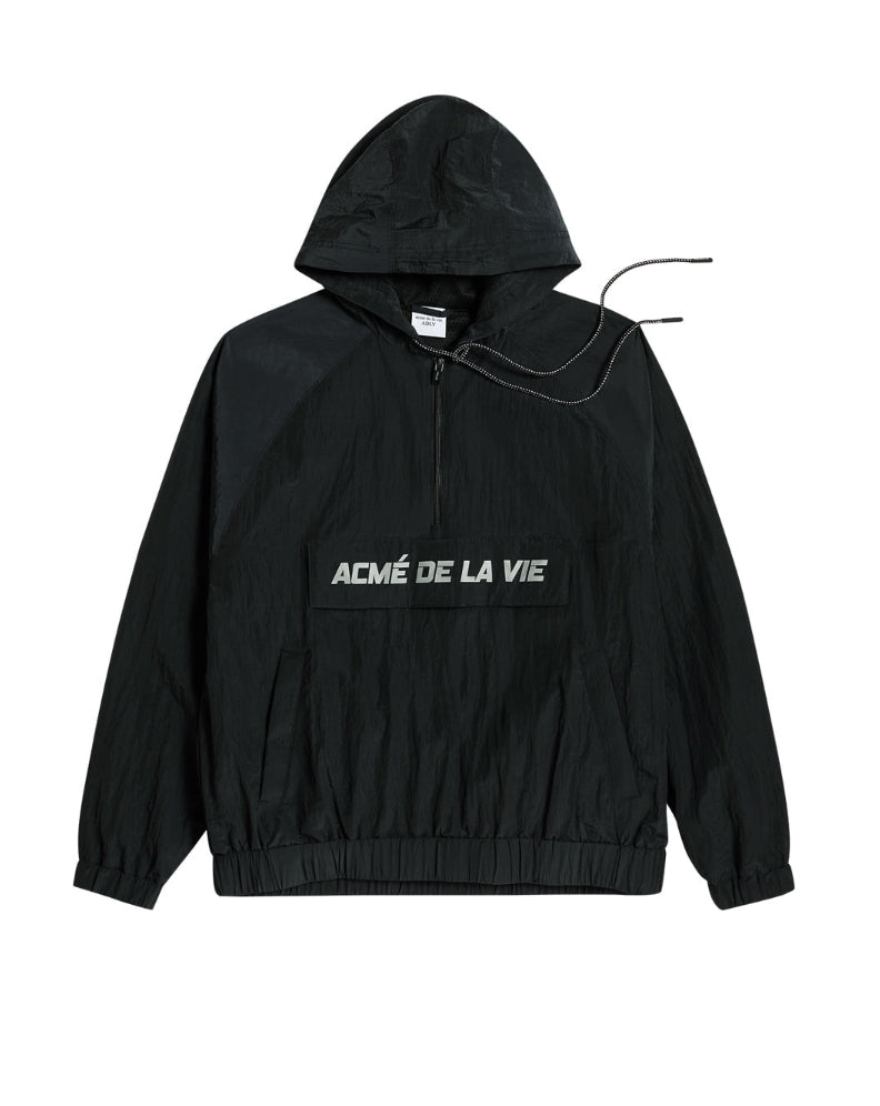 アクメドラビ(acme' de la vie) ADLV BIG POCKET ANORAK BLACK