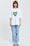 アクメドラビ(acme' de la vie) ADLV GRASS LOGO T-SHIRT