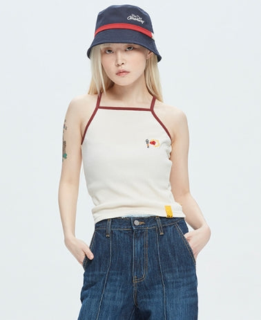 ロマンティッククラウン(ROMANTIC CROWN)  UNLOCK YOUR MIND KNIT TOP_OATMEAL