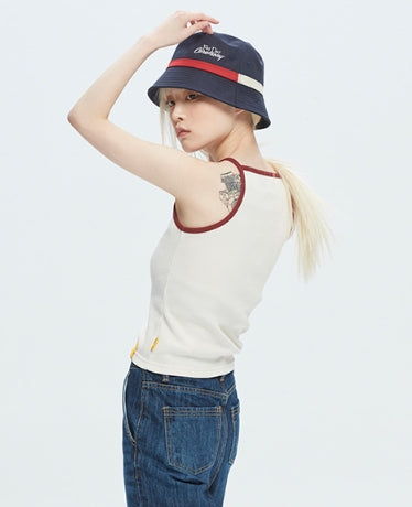 ロマンティッククラウン(ROMANTIC CROWN)  UNLOCK YOUR MIND KNIT TOP_OATMEAL