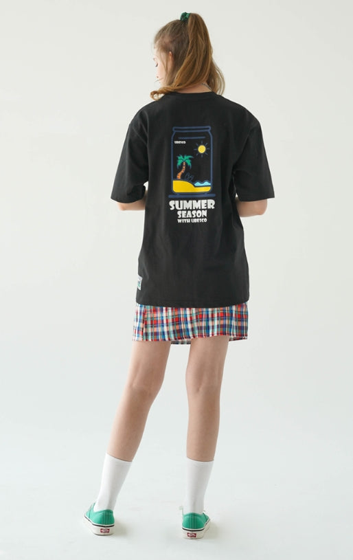 ユベスコ(UBESCO) CAN ART SHORT SLEEVE T-SHIRT 4COLOR BJST8083
