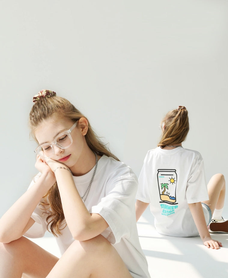 ユベスコ(UBESCO) CAN ART SHORT SLEEVE T-SHIRT 4COLOR BJST8083