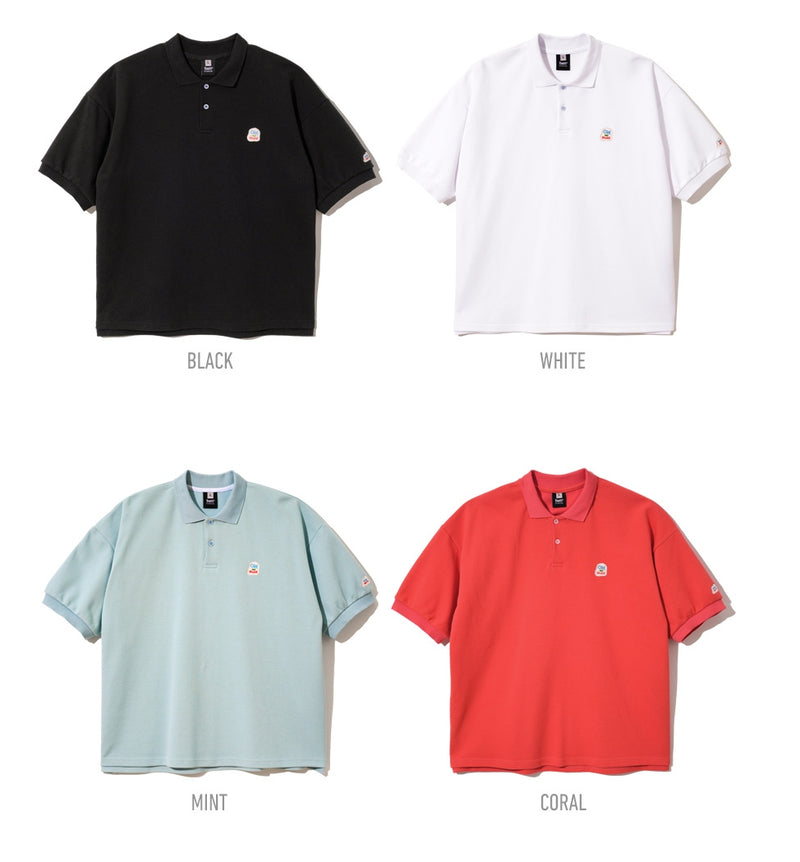 ティーダヴリューエヌ(TWN) WITTY COLLAR SHORT SLEEVE 4COLOR LMST3284
