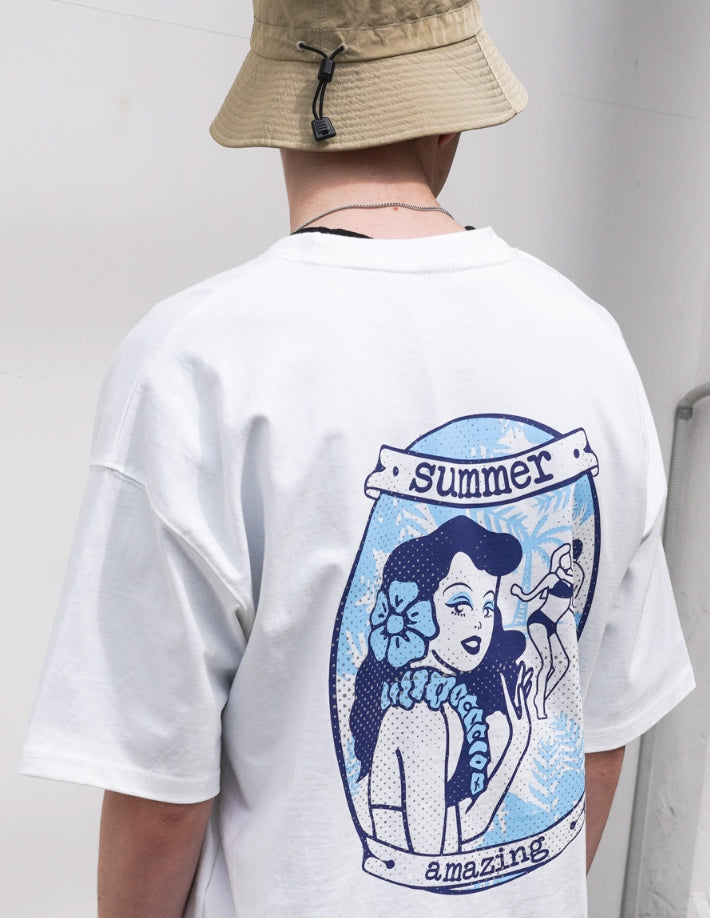 パーステップ(PERSTEP)  HAVA PIG T-Shirt 4COLOR MSST4344