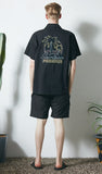 セイントペイン(SAINTPAIN) SP LINEN BASIC SHORT PANTS-BLACK