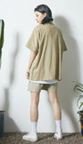 セイントペイン(SAINTPAIN) SP LINEN BASIC SHORT PANTS-BEIGE