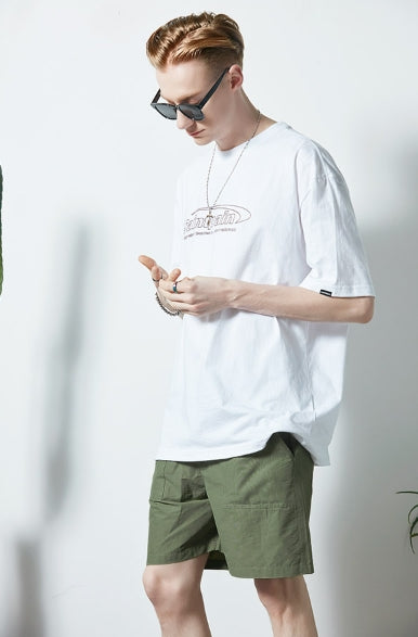 セイントペイン(SAINTPAIN) SP FATIGUE SHORT PANTS-KHAKI