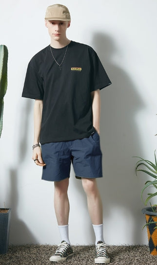 セイントペイン(SAINTPAIN) SP FATIGUE SHORT PANTS-NAVY