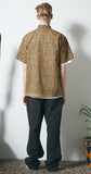 セイントペイン(SAINTPAIN) SP LEOPARD SHIRTS-BROWN