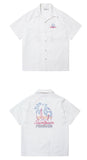 セイントペイン(SAINTPAIN) SP NEON PALM TREE SHIRTS-WHITE