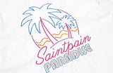 セイントペイン(SAINTPAIN) SP NEON PALM TREE SHIRTS-WHITE