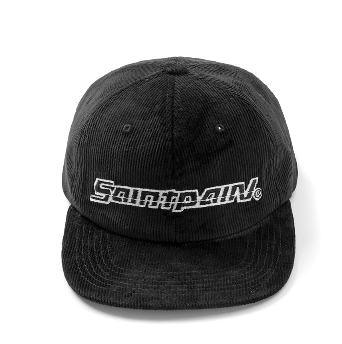 セイントペイン(SAINTPAIN) SP CORDUROY LOGO CAP-BLACK