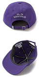 セイントペイン(SAINTPAIN) SP 6 PANEL LOGO CAP-PURPLE