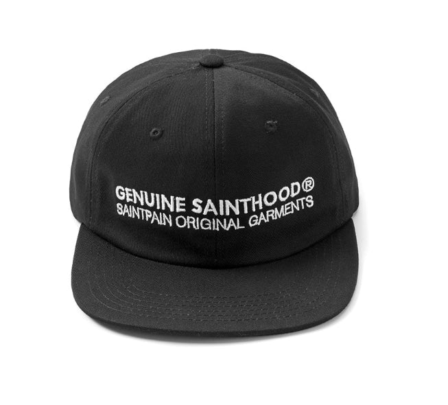 セイントペイン(SAINTPAIN) SP 6 PANEL LOGO CAP-BLACK