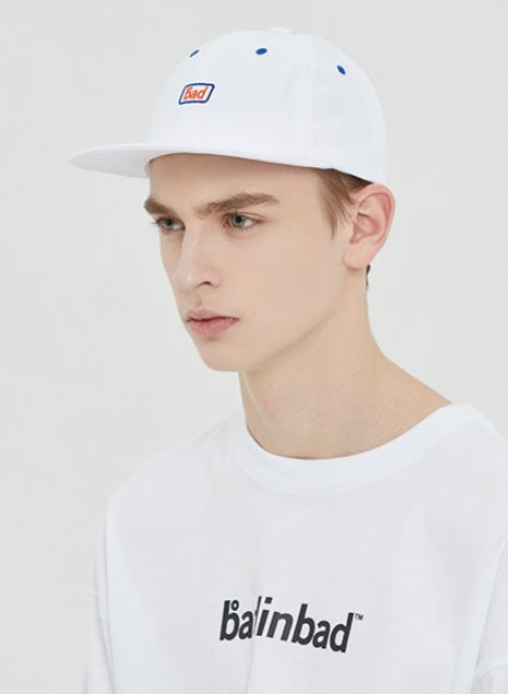 ベドインベド(BADINBAD) EXPRESS LOGO CAP_WHITE