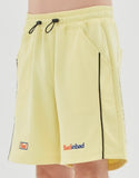 ベドインベド(BADINBAD) TRACK HALF SHORTS_LIME YELLOW