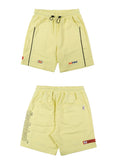 ベドインベド(BADINBAD) TRACK HALF SHORTS_LIME YELLOW