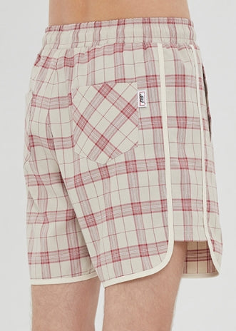 ベドインベド(BADINBAD) BINDING CHECK SHORT_OATMEAL