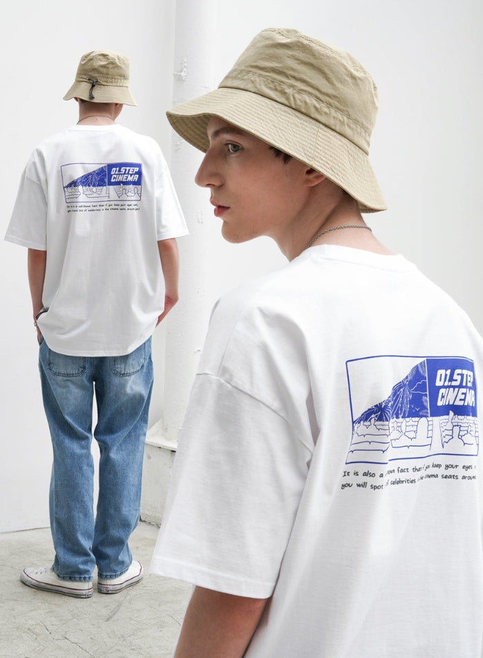 パーステップ(PERSTEP) CINEMA SHORT SLEEVE 4COLOR MSST4352
